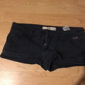 Black hollister shorts
